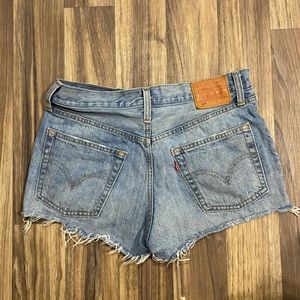 Levi 501 denim shorts